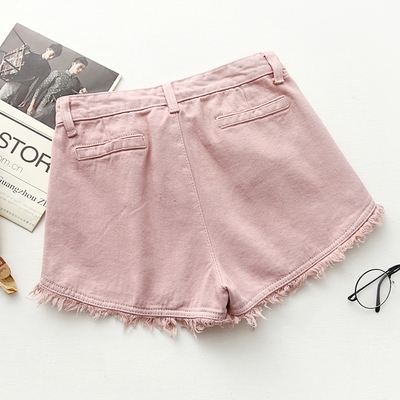 Οι γυναίκες σύντομο καλοκαίρι χρωματιστό παντελόνι τζιν