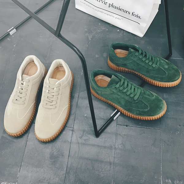 Мъжки пролетни и летни маратонки бежови и кафяви с интересен дизайн 