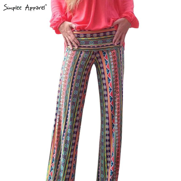 Ευρεία παντελόνια Desigual σε διάφορα χρώματα