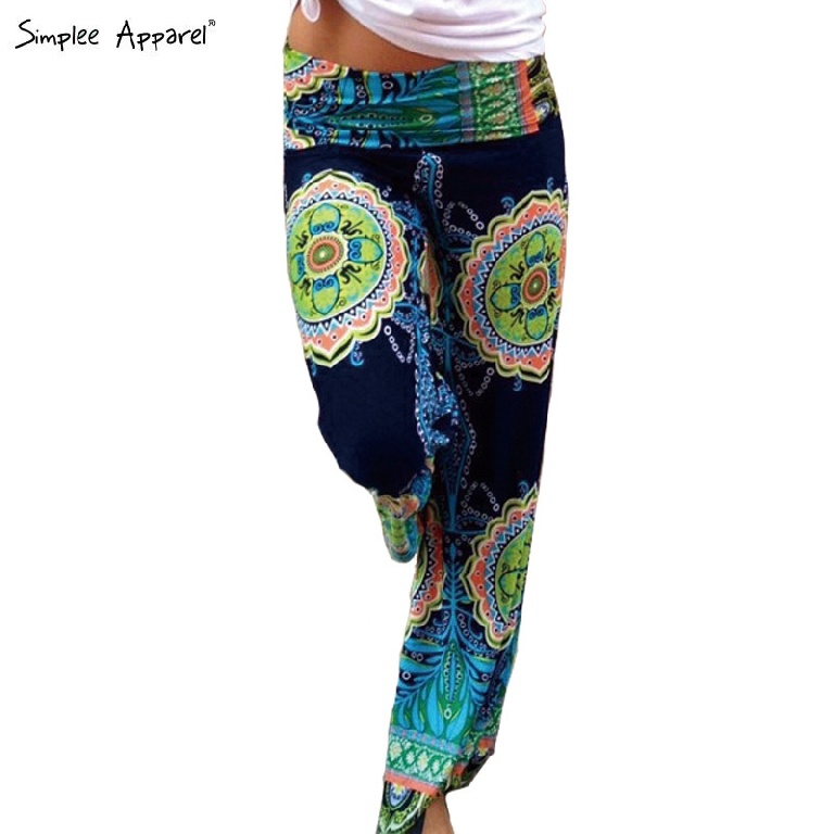 Ευρεία παντελόνια Desigual σε διάφορα χρώματα