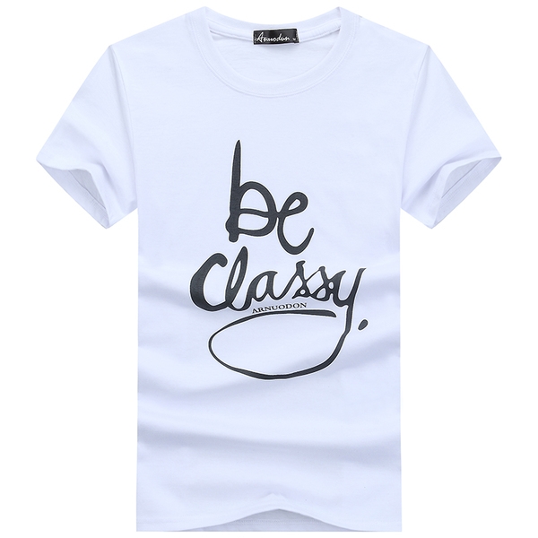 Летни мъжки тениски с къс ръкав с разнообразни изображения и щампи - широк избор