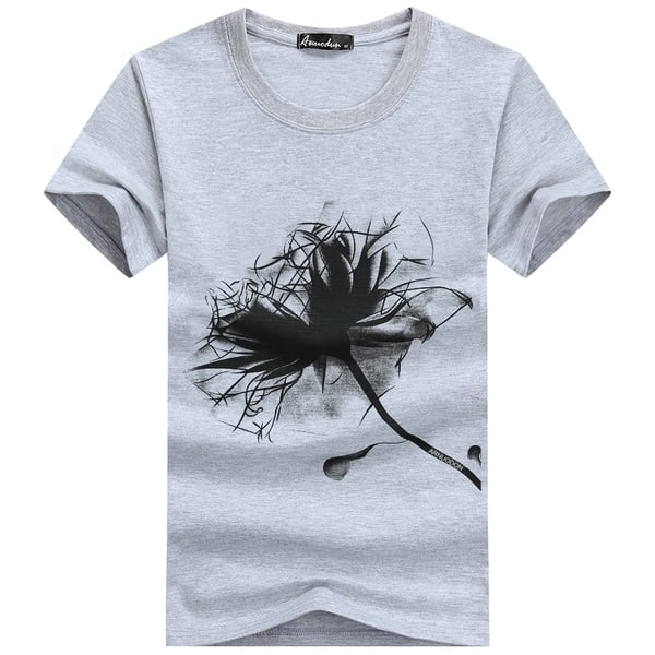 Летни мъжки тениски с къс ръкав с разнообразни изображения и щампи - широк избор