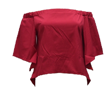 Дамска лятна блузка с широки 3/4 ръкави
