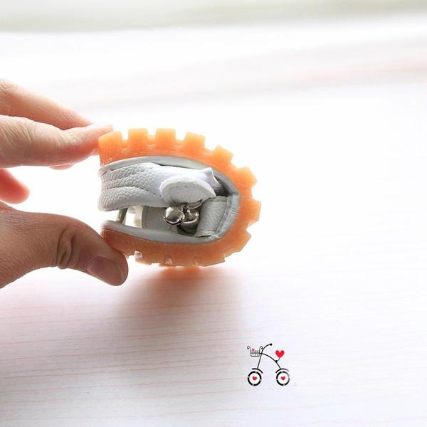 Детски летни сандалки за момичета в бял и розов цвят 