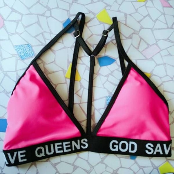 Дамски черен ХИТ бански 