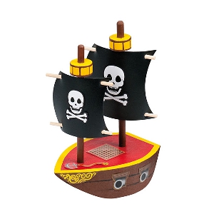Комплект GALT - Направи сам дървен пиратски кораб