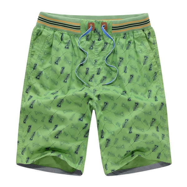 Мъжки  памучни карирани плажни шорти  9 модела 