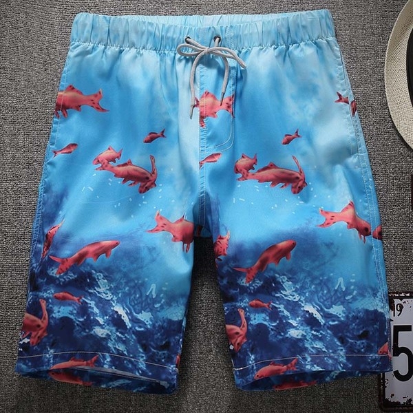 Long αρσενικό σύνδεση σορτς παραλία με 10 μοντέλα