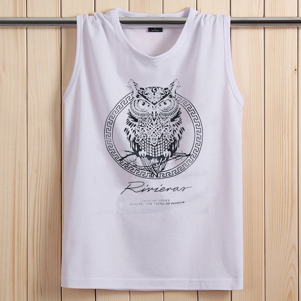 Летни широки памучни мъжки потници  19 модела