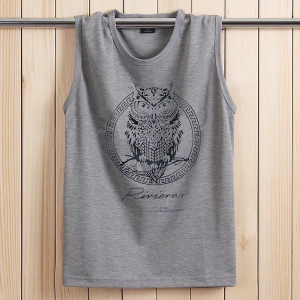 Летни широки памучни мъжки потници  19 модела