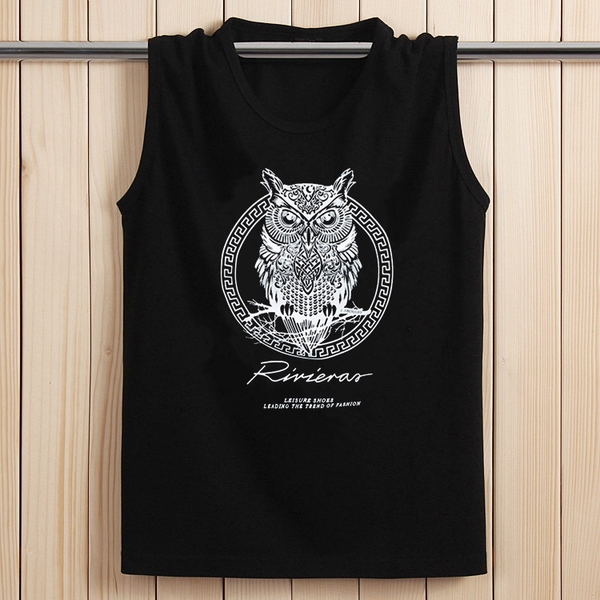 Летни широки памучни мъжки потници  19 модела