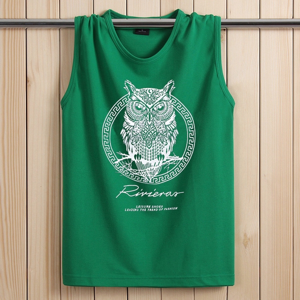 Летни широки памучни мъжки потници  19 модела