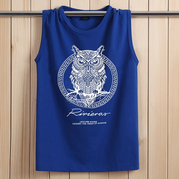 Летни широки памучни мъжки потници  19 модела