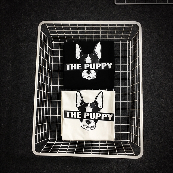 Ежедневни мъжки летни потници в черен и бял цвят 