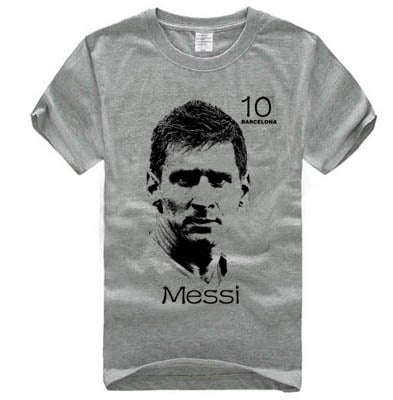 Специални фен футболни тениски за феновете на Барселона и звездите на Каталунците с номер и изображения на Суарес, Меси, Неймар