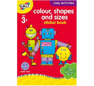 GALT - Цветове, форми и размери, забавна книжка
