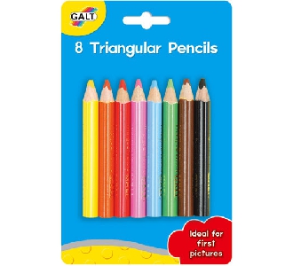 8 тристенни молива - GALT 