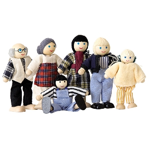 Дървени кукли семейство /  Woody