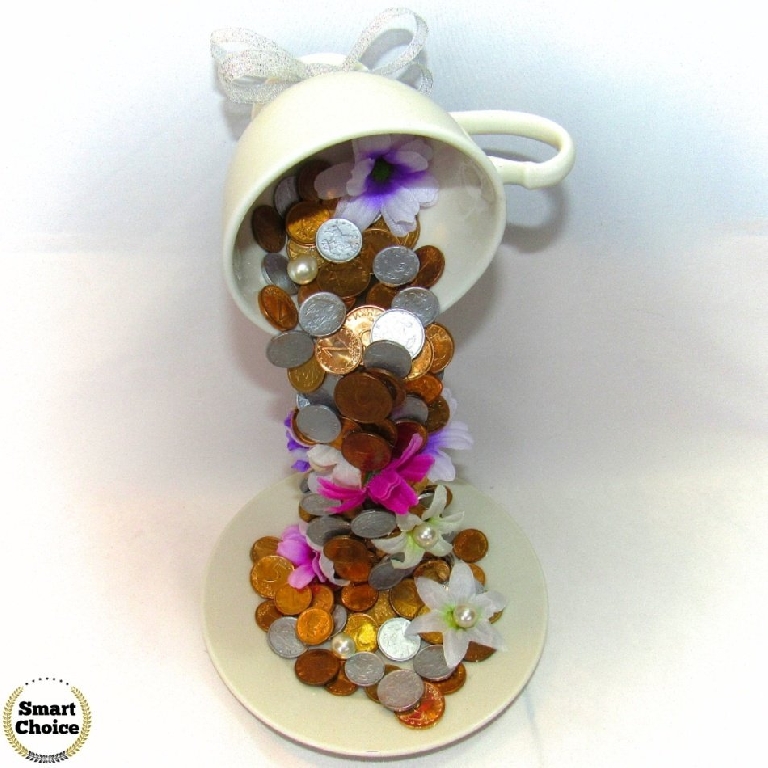 Сувенир - Летяща чаша на парите и богатството - 24 см. Модел DM-9011