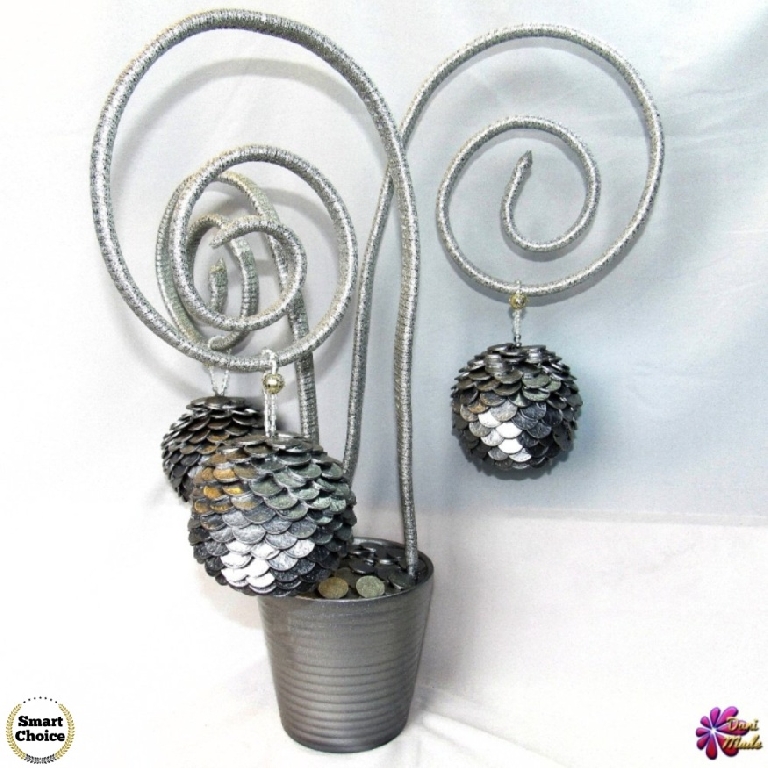 Сувенир - Декоративно дърво на парите и изобилието - 48 см