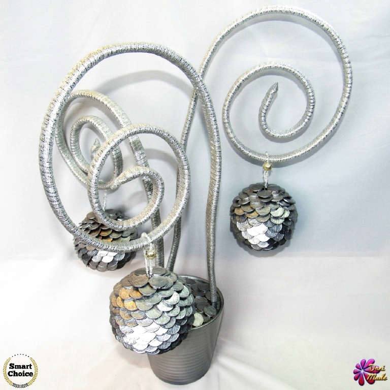 Сувенир - Декоративно дърво на парите и изобилието - 48 см