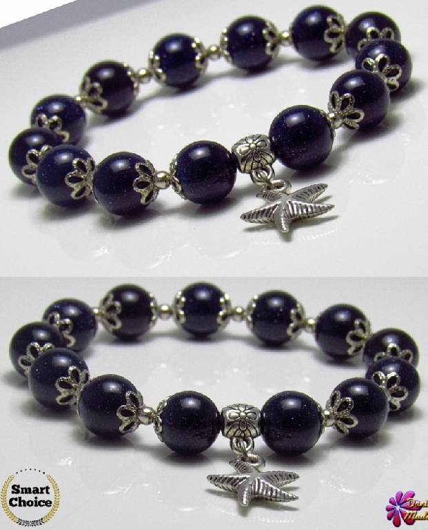 Дамска гривна от естествени камъни Авантюрин - DM-2239