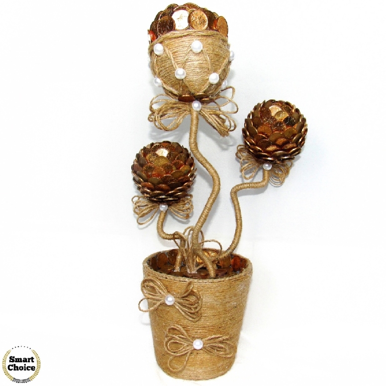 Сувенир - Декоративно цвете на парите и изобилието - 37 см.