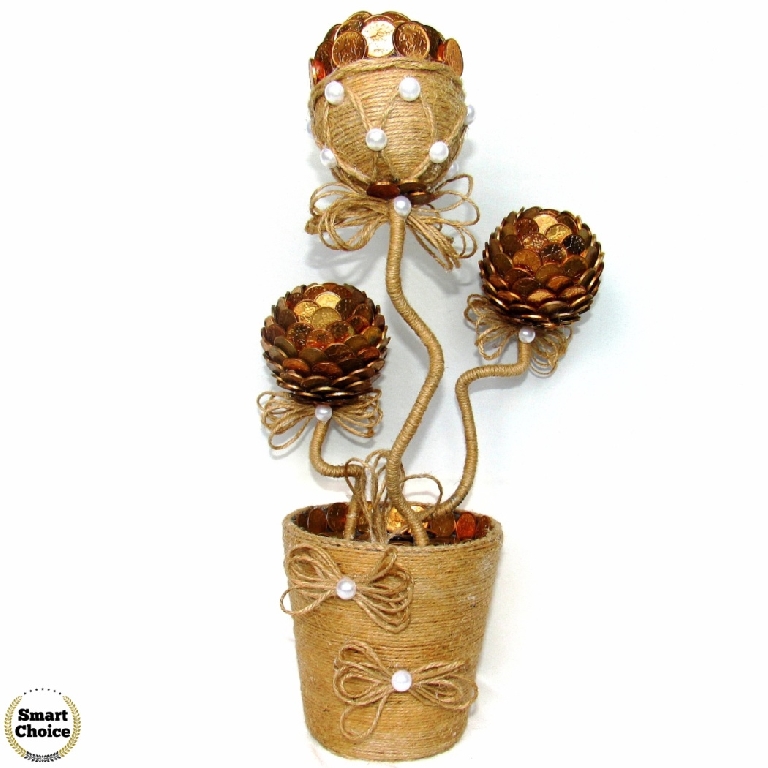 Сувенир - Декоративно цвете на парите и изобилието - 37 см.