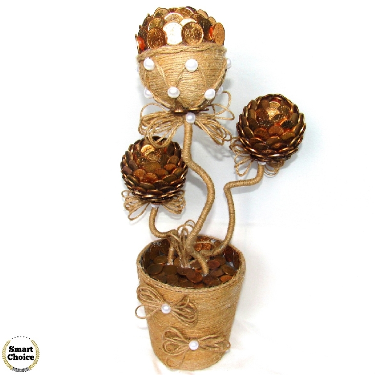 Сувенир - Декоративно цвете на парите и изобилието - 37 см.