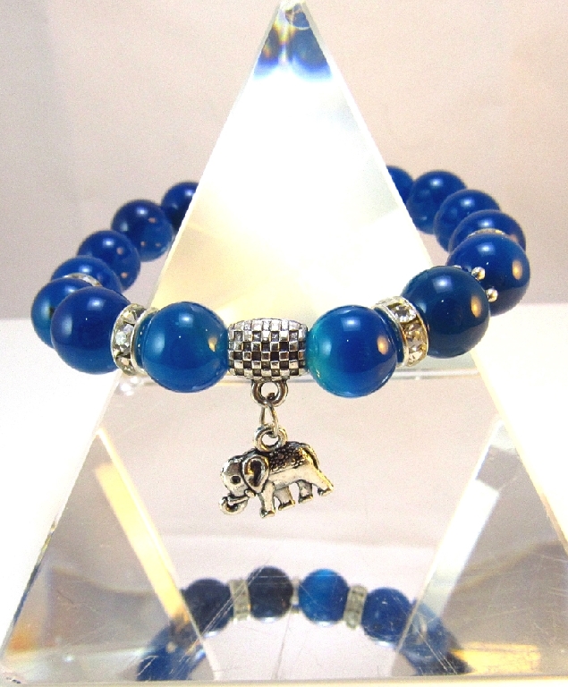 Дамска гривна от естествени камъни Ахат - DM-2251