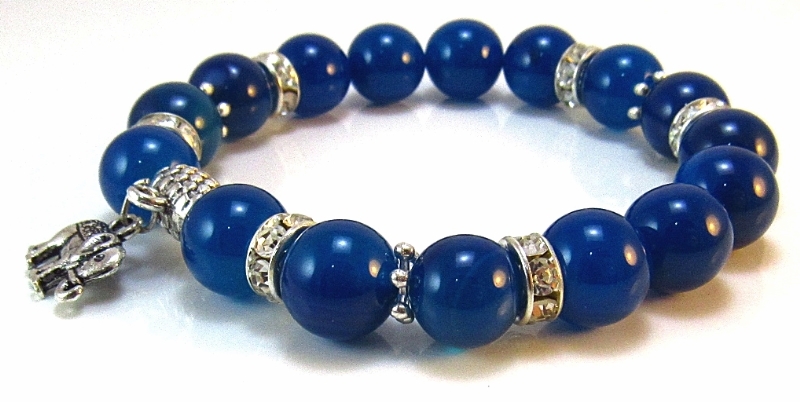 Дамска гривна от естествени камъни Ахат - DM-2251