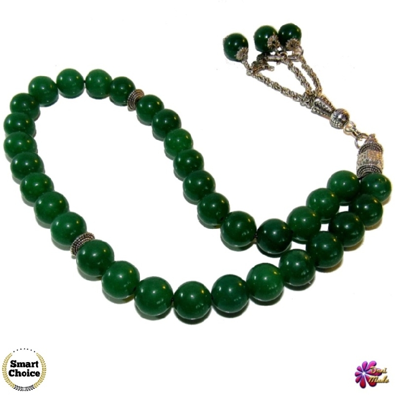 Броеница от естествени камъни зелен Авантюрин - DM-1049