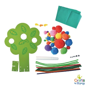 Направи си цветна градина от помпони // Andreu toys