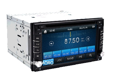 Touch Screen dvd player gps navigation USB SD Bluetooth FM AM 6.2\' 2din in dash TFT  за Автомобила