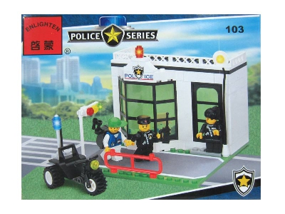 Конструктор Brick - полиция
