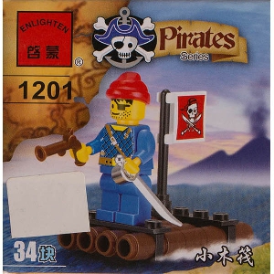 Конструктор пиратски сал Brick