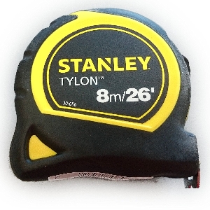 Противоударна джобна ролетка STANLEY TYLON - 8м.