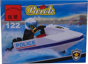 Конструктор Brick полиция 
