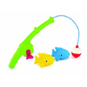 Играчка детска - въдица с рибки за баня  //Munchkin