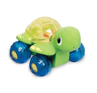 Детска играчка за баня и за земя - костенурка и делфин //  Munchkin
