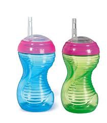 Неразливаща чаша със сламка 296 мл - 2 модела // Munchkin