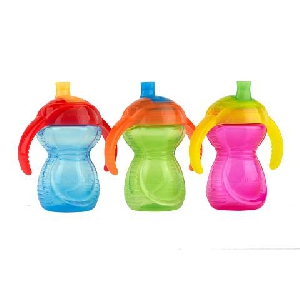 Детски чаши с дръжки 4 модела // Click Lock 237мл