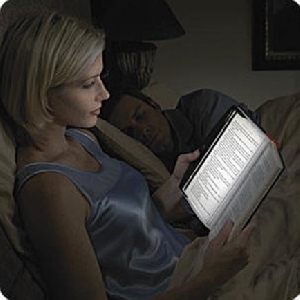 Светещ LED разделител за страници подходящ за четене на тъмно