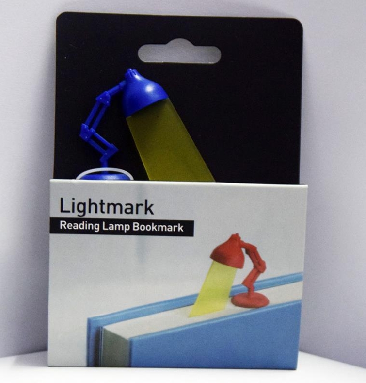 Интересен разделител за книги, `осветяващ` страницата, до която сте стигнали