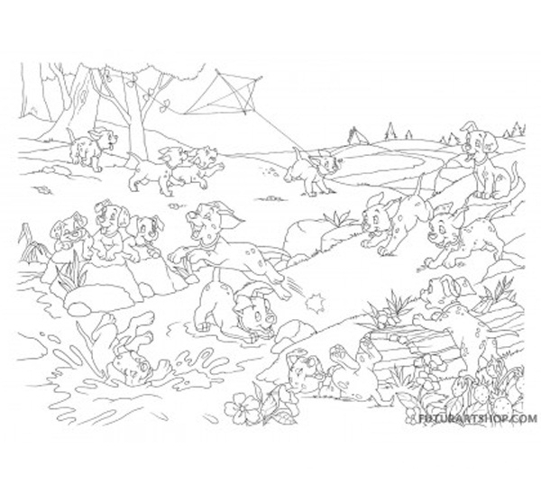 Пъзел детски - 101 далматинци //  Lisciani 48373