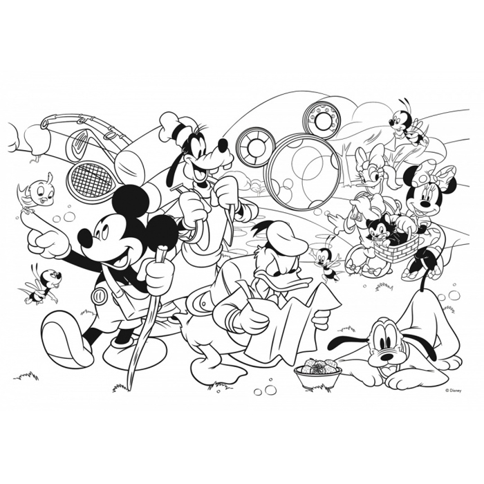 Пъзел за деца  Maxi  Mickey Mouse Club House // Lisciani 48267