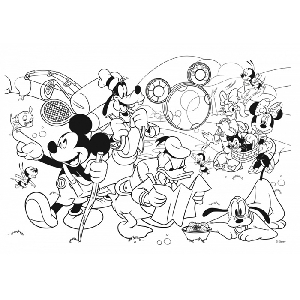 Пъзел за деца  Maxi  Mickey Mouse Club House // Lisciani 48267