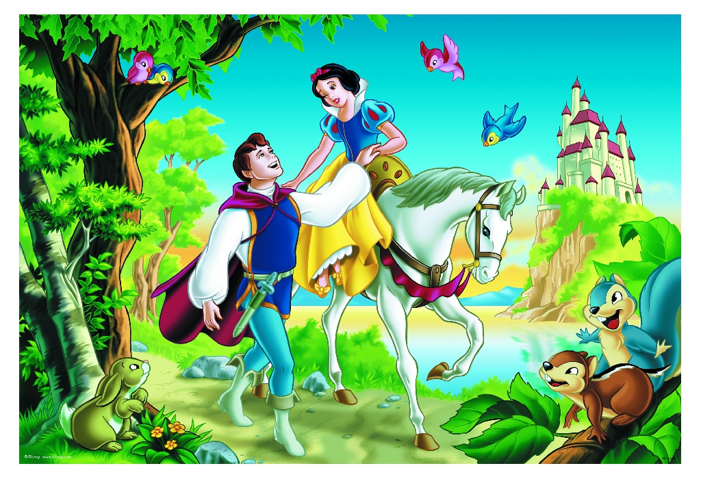 Пъзел с Disney герои с две лица 108 части / 4 модела // LISCIANI