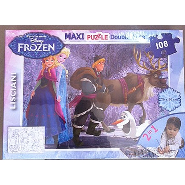 Макси пъзел за деца  Замръзналото кралство / Frozen 108 части // LISCIANI