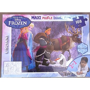 Макси пъзел за деца  Замръзналото кралство / Frozen 108 части // LISCIANI